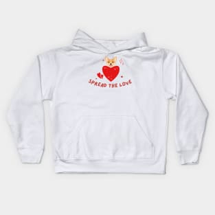 Spread the love Kids Hoodie